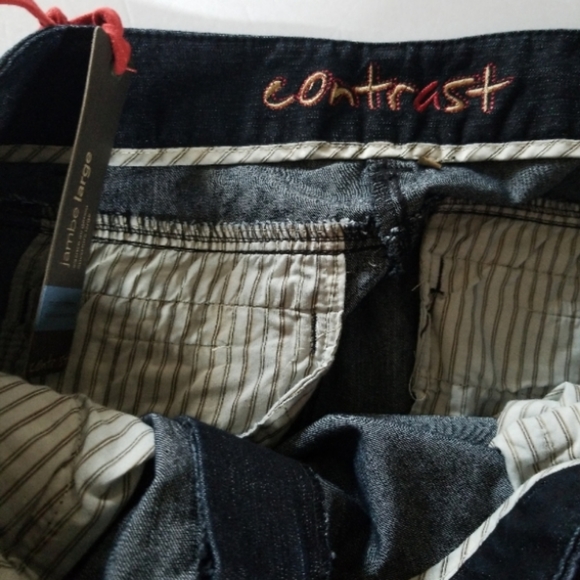 NWT Contrast  by Reitmans plus wide leg denim - Picture 2 of 7